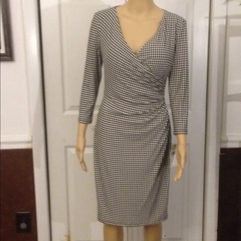 American living houndstooth dress.